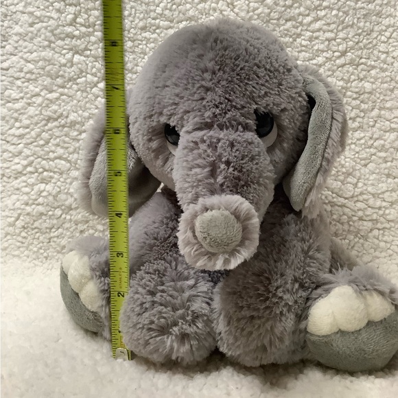 AURORA World 2020 Grey Elephant 8.5 inch Plush Stuffed Animal Toy - Picture 3 of 7